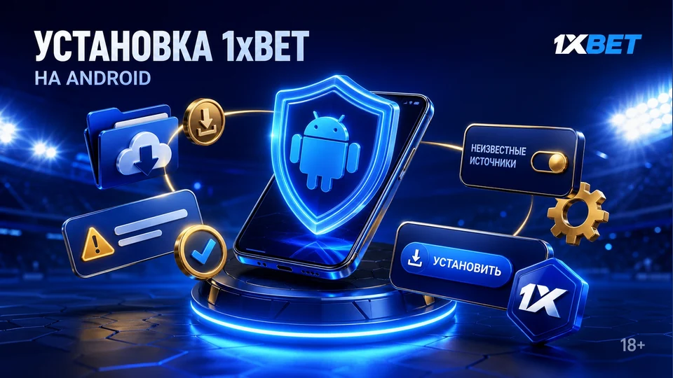 Установка 1xBet на Android: пошагово и если не получается: тематическая иллюстрация