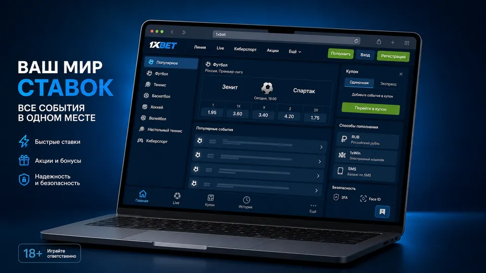 1xBet на Mac через браузер