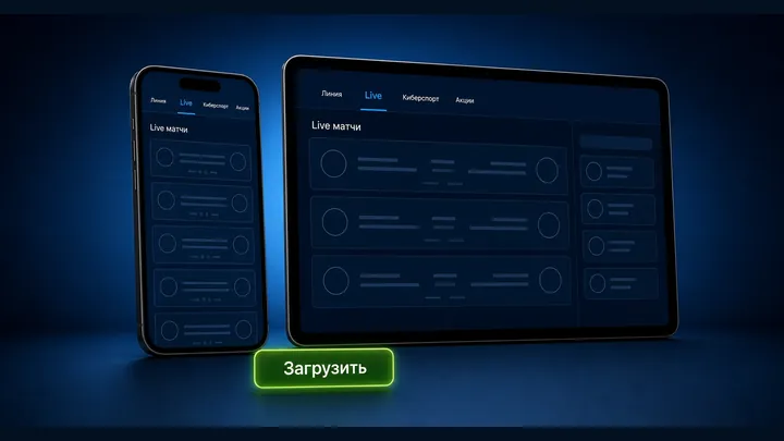 Приложение 1xBet на iPhone и iPad